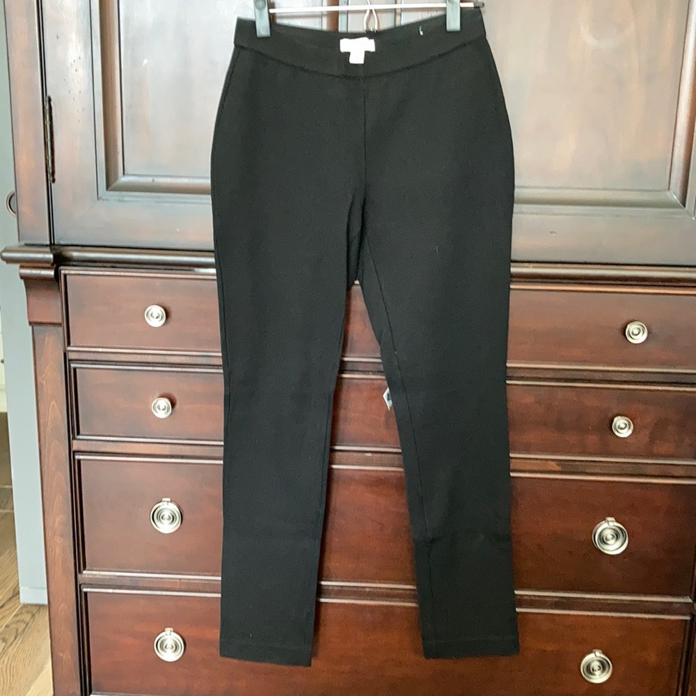 Coldwater Creek Natural Fit Heavy Skinny Leg Pants/Leggings